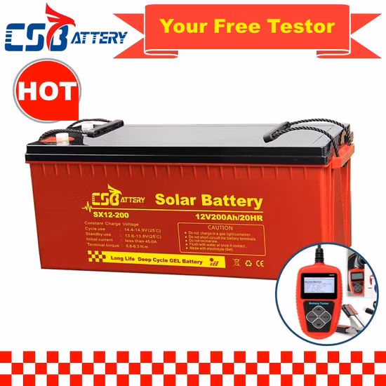 12V200ah Deep Cycle AGM Battery for Bts-Stations/Automotive/Pond-Fountain-Pumps/Buggies/Forklift/Solar Energy/Power/UPS 12V200ahbattery