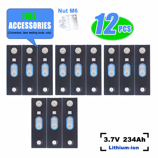 in Stock! ! ! Catl 234ah Full Capacity Rechargeable 3.7V Li Ion Ncm Battery for EV E-Bike Electric Car
