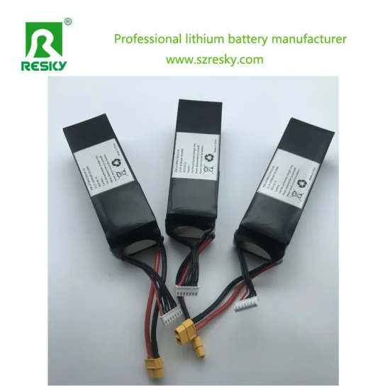 Batteria al litio ricaricabile 2600mAh 22.2V 35c 6s per RC Uav