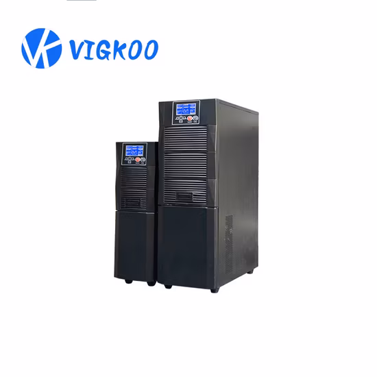 UPS online per alimentatore a torre ad alta frequenza 1K/2K/3K/6K/10K/15K/20kVA per piccoli data center
