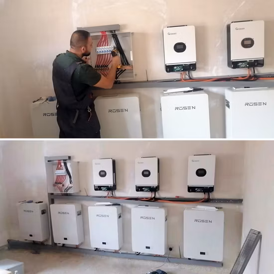 Batteria ricaricabile agli ioni di litio da parete a energia solare 5kw 10kw LiFePO4 48V 200ah