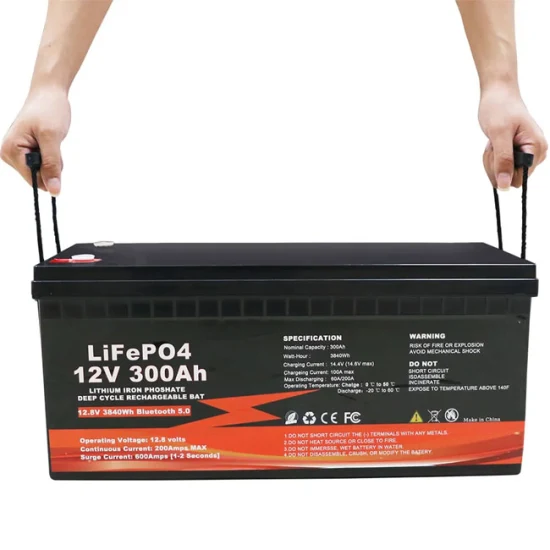 Batteria agli ioni di litio 12/24/36/48V 100/200/300ah/400ah Li del sistema solare LiFePO4