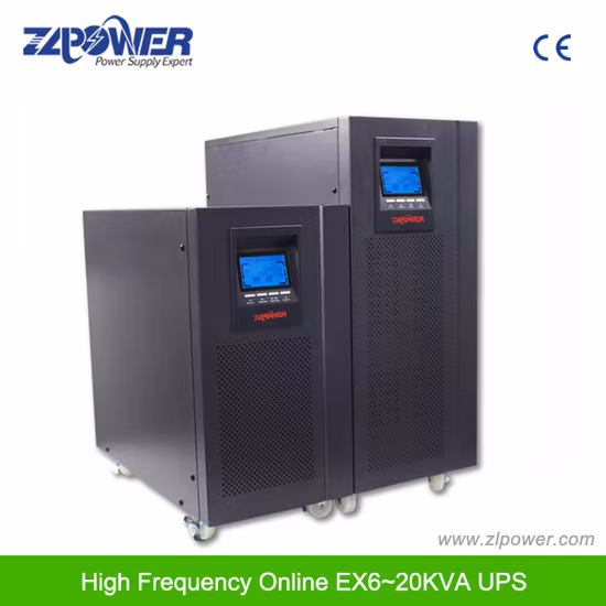 UPS online 1kVA 2kVA 3kVA 6kVA 10kVA 1pH per alimentatore UPS per rack di backup a onda sinusoidale pura Gruppo di continuità UPS